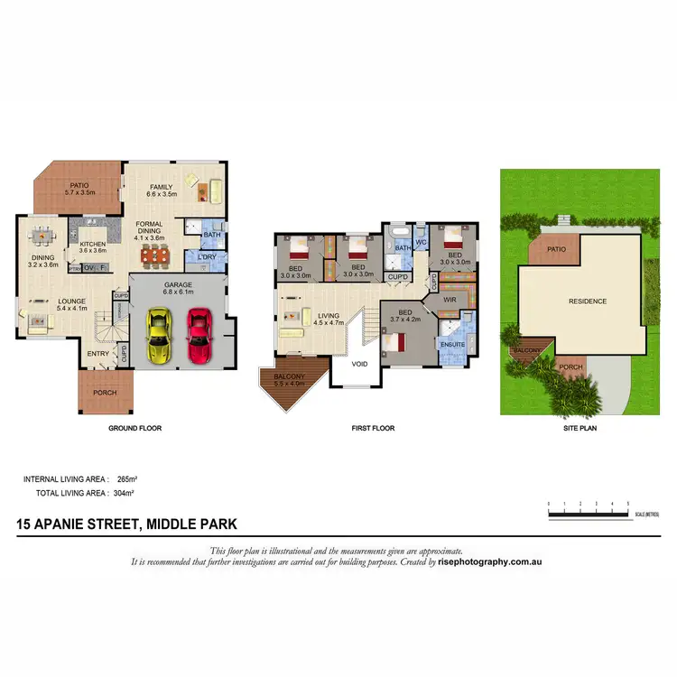 Floorplan of Homely house listing, 15 Apanie Street, Middle Park QLD 4074