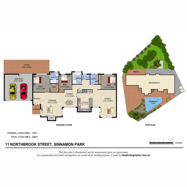 Floorplan of Homely house listing, 11 Northbrook Street, Sinnamon Park QLD 4073