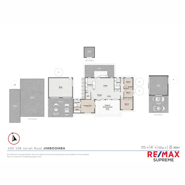 Floorplan of Homely house listing, 100-108 Jarrah Road, Jimboomba QLD 4280