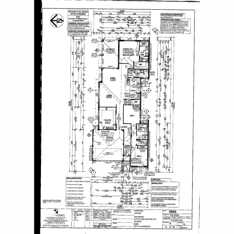 Floorplan of Homely house listing, 28 Bettong Way, Alkimos WA 6038