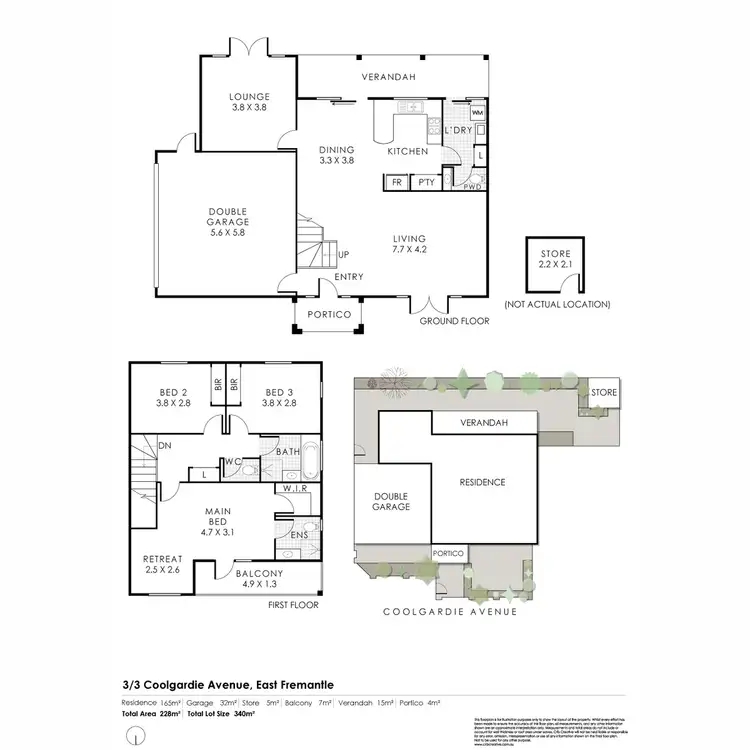 Floorplan of Homely house listing, 3/3 Coolgardie Avenue, East Fremantle WA 6158