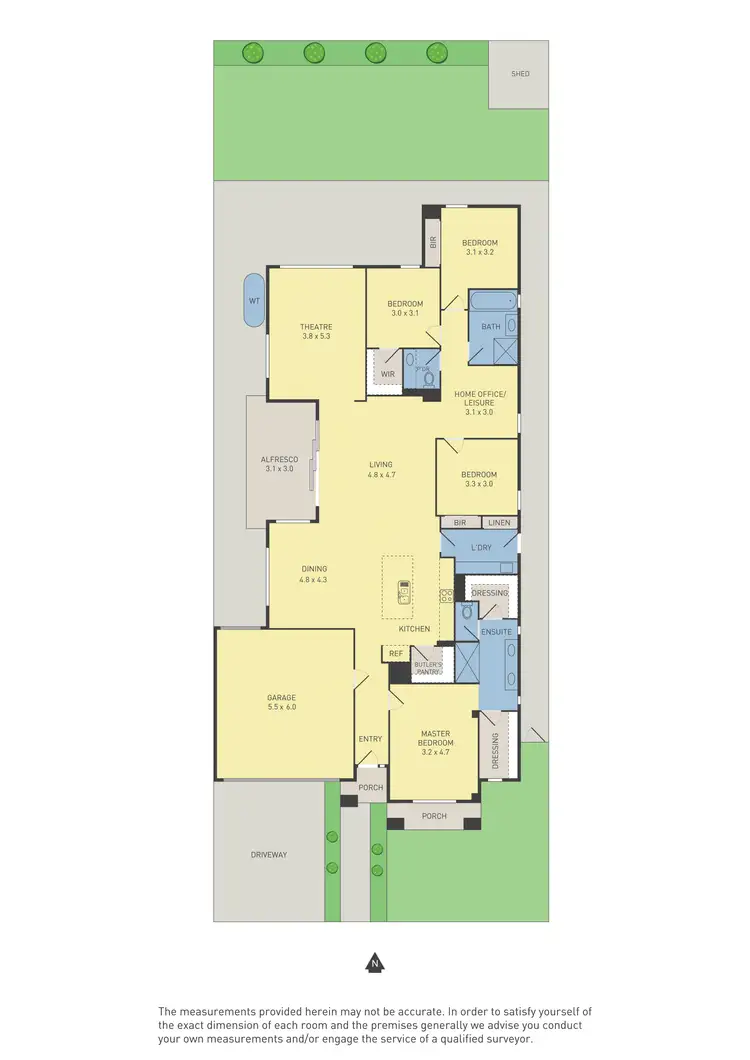 Floorplan of Homely house listing, 9 Shinrone Drive, Gisborne VIC 3437