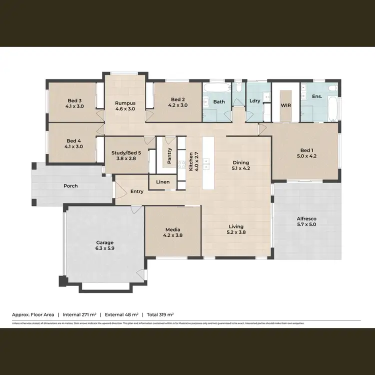 Floorplan of Homely house listing, 75 Mallee Circuit, Moggill QLD 4070
