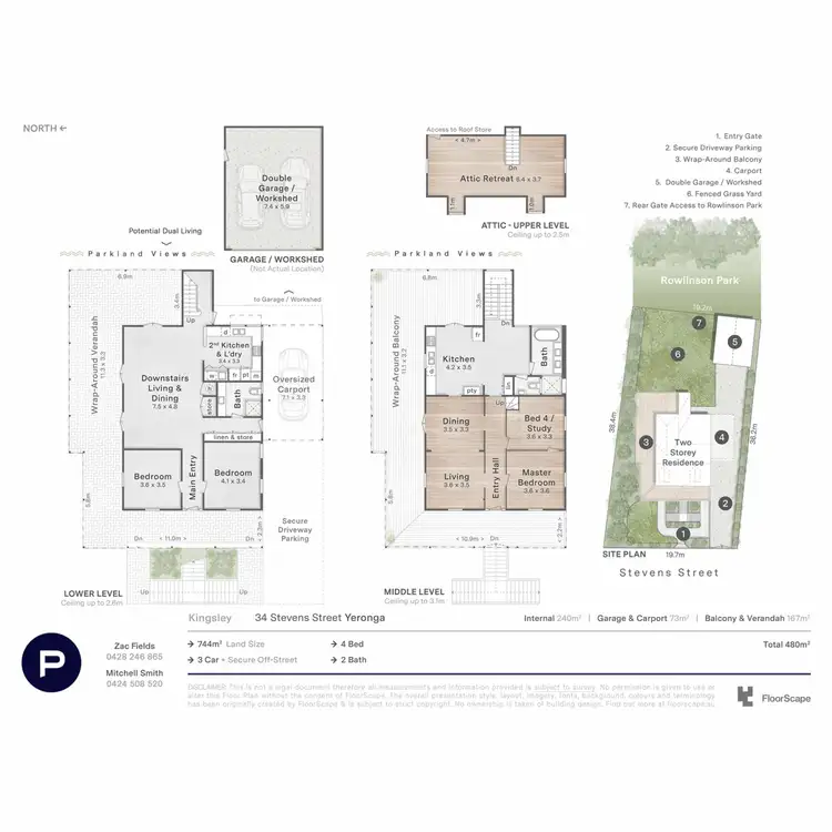 Floorplan of Homely house listing, 34 Stevens Street, Yeronga QLD 4104