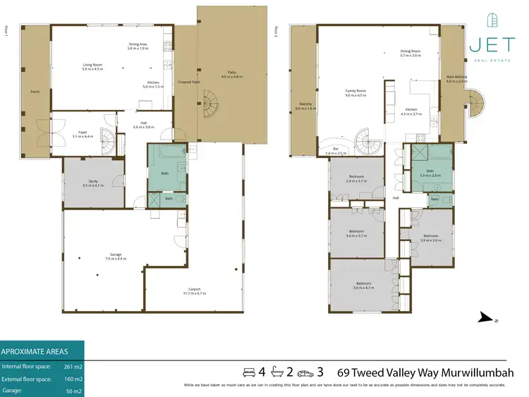 Floorplan of Homely house listing, 69 Tweed Valley Way, South Murwillumbah NSW 2484