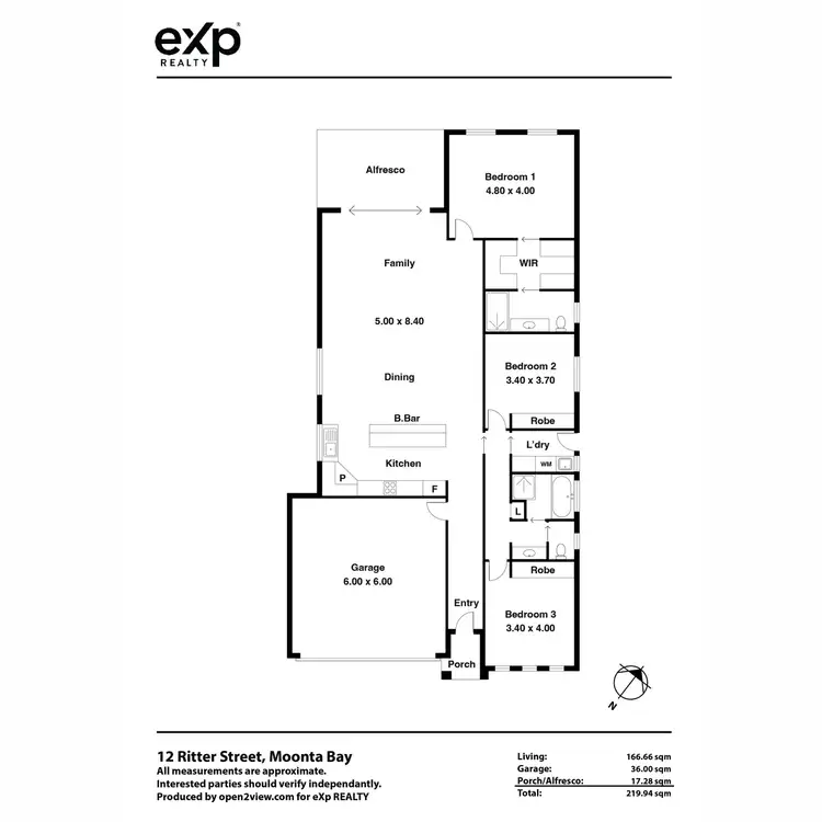 Floorplan of Homely house listing, 12 Ritter Street, Moonta Bay SA 5558