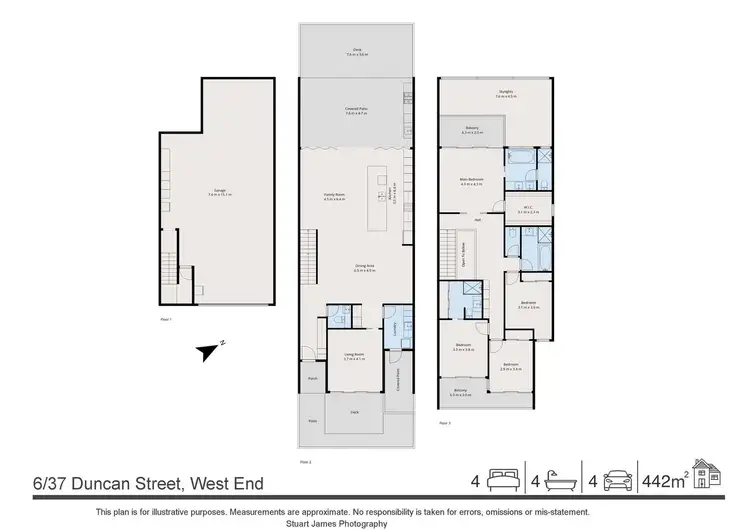 Floorplan of Homely unit listing, 6/37 Duncan Street, West End QLD 4101
