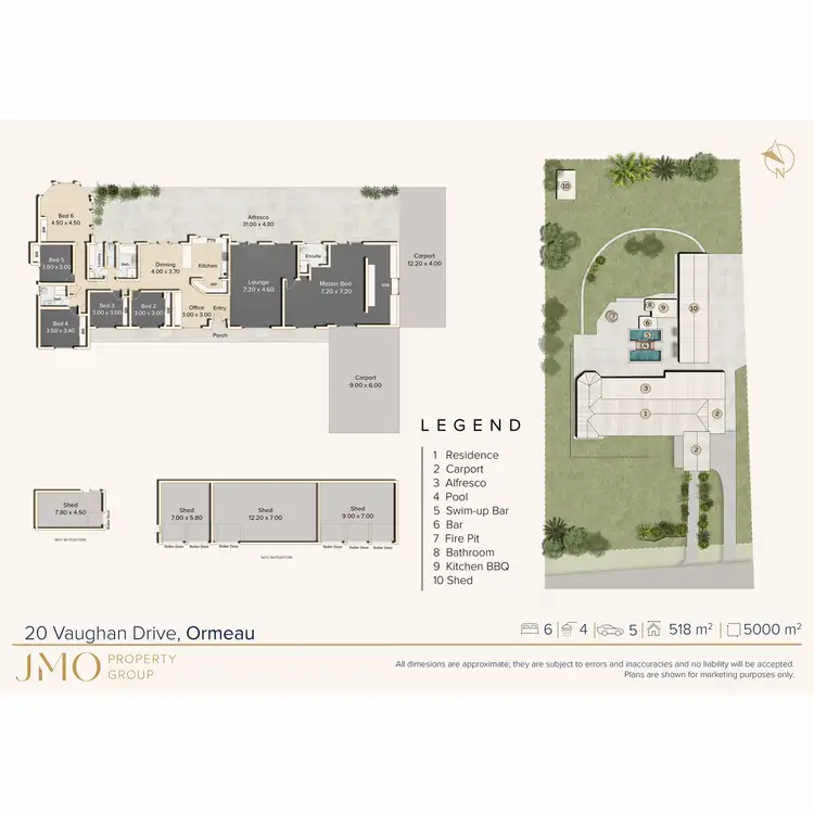 Floorplan of Homely house listing, 20 Vaughan Drive, Ormeau QLD 4208