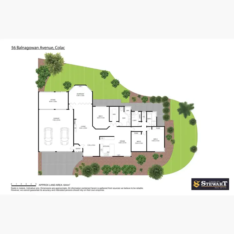 Floorplan of Homely house listing, 56 Balnagowan Avenue, Colac VIC 3250