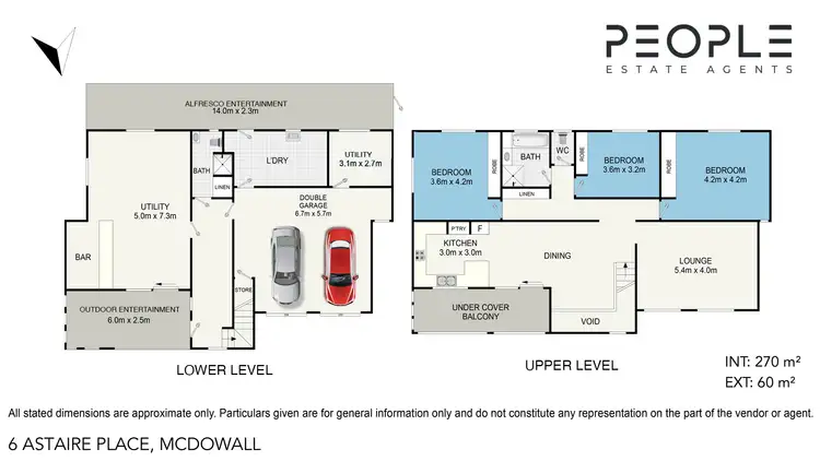 Floorplan of Homely house listing, 6 Astaire Place, Mcdowall QLD 4053