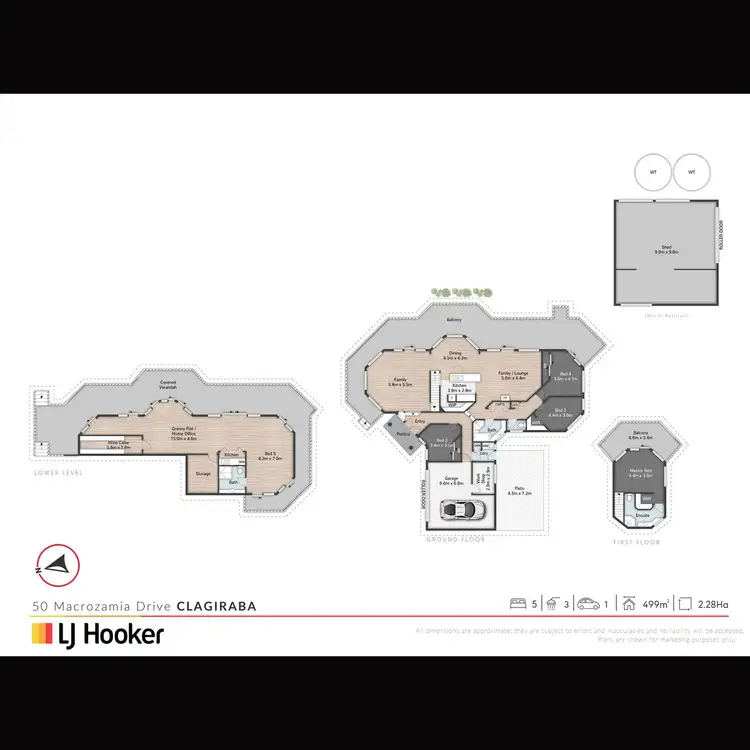 Floorplan of Homely house listing, 50 Macrozamia Drive, Clagiraba QLD 4211