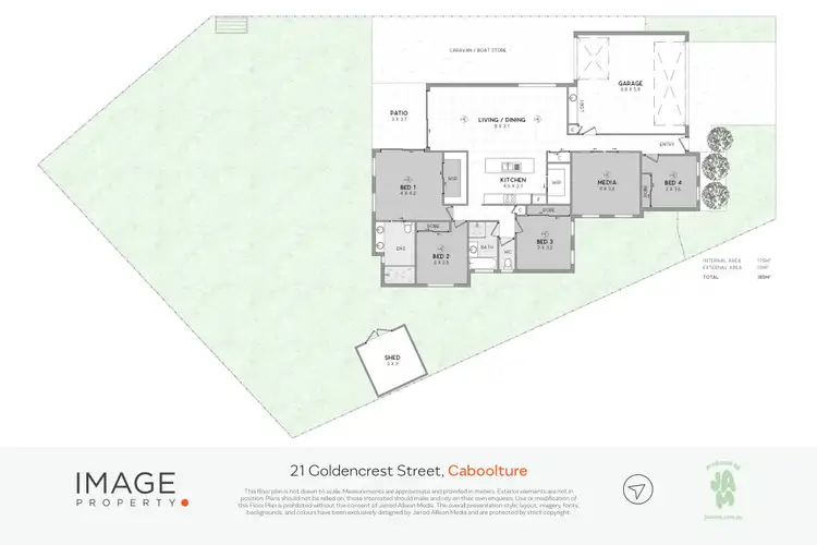Floorplan of Homely house listing, 21 Goldencrest Street, Caboolture QLD 4510