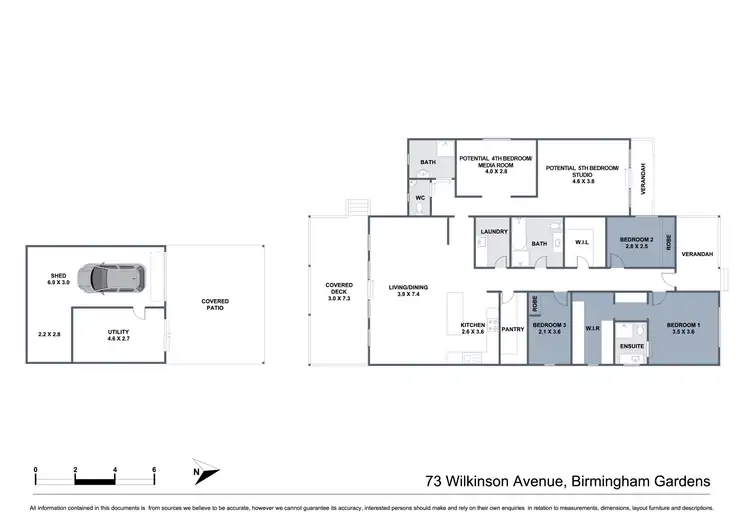 Floorplan of Homely house listing, 73 Wilkinson Avenue, Birmingham Gardens NSW 2287