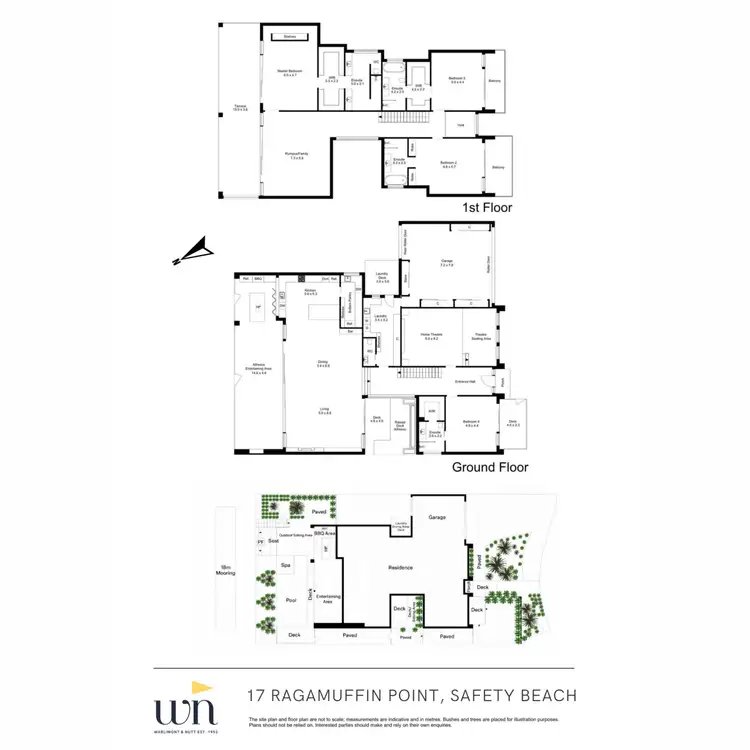 Floorplan of Homely house listing, 17 Ragamuffin Point, Safety Beach VIC 3936