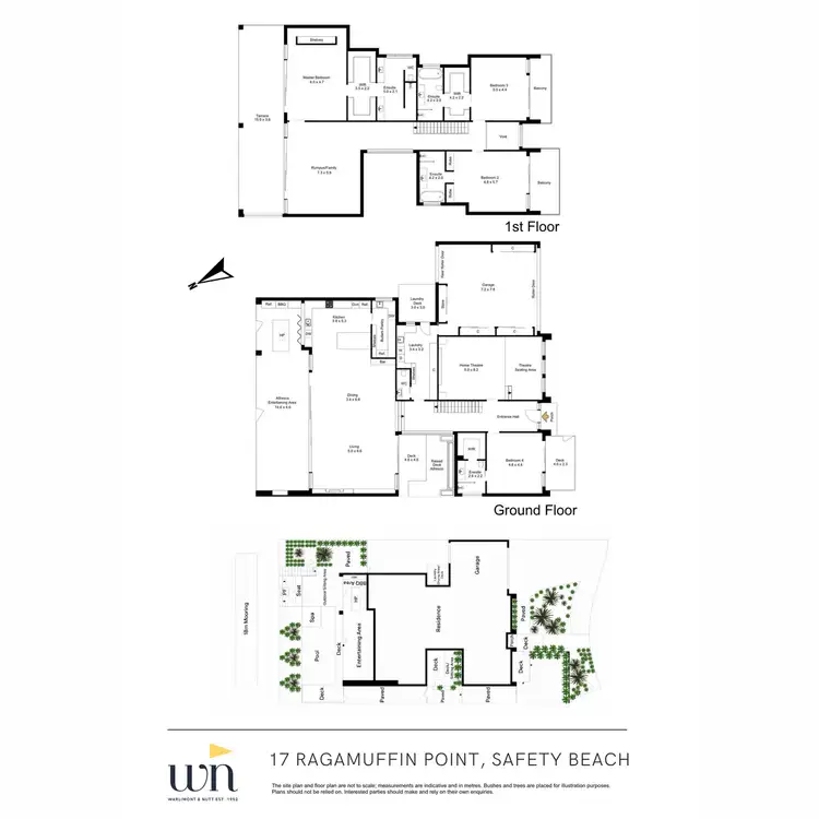 Floorplan of Homely house listing, 17 Ragamuffin Point, Safety Beach VIC 3936