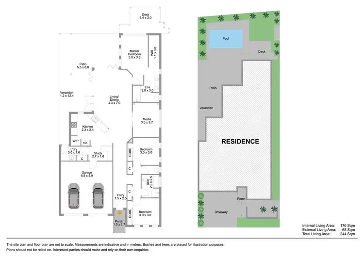 Floorplan of Homely house listing, 7 Backhousia Court, North Lakes QLD 4509