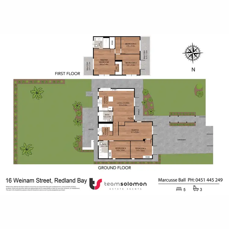 Floorplan of Homely house listing, 16 Weinam Street, Redland Bay QLD 4165