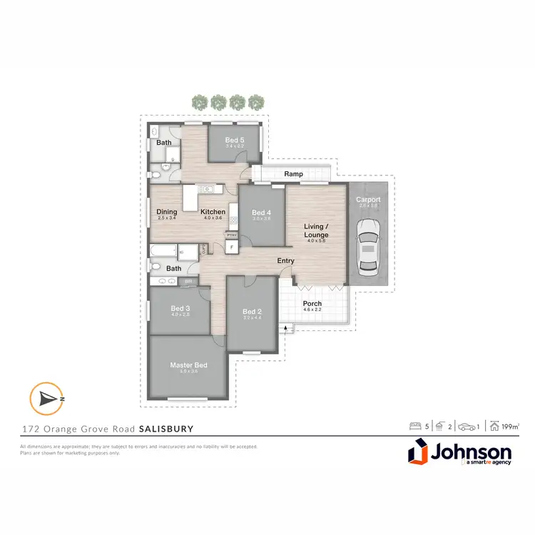 Floorplan of Homely land listing, 172 Orange Grove Road, Salisbury QLD 4107