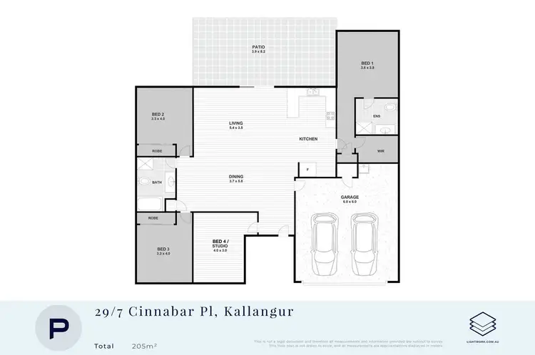 Floorplan of Homely house listing, 29/7 Cinnabar Road, Kallangur QLD 4503