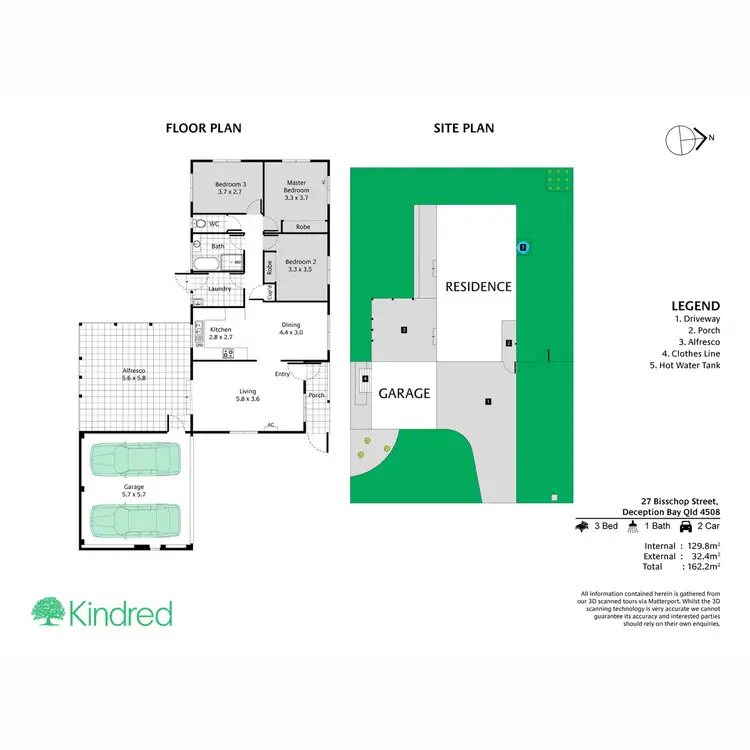 Floorplan of Homely house listing, 27 Bisschop Street, Deception Bay QLD 4508