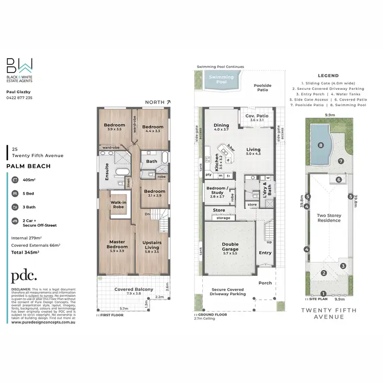 Floorplan of Homely house listing, 25 Twenty Fifth Avenue, Palm Beach QLD 4221