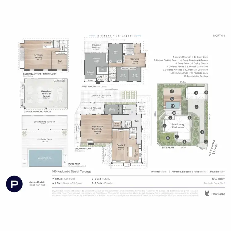 Floorplan of Homely house listing, 140 Kadumba Street, Yeronga QLD 4104