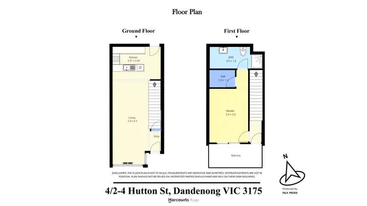 Floorplan of Homely unit listing, 4/2-4 Hutton Street, Dandenong VIC 3175