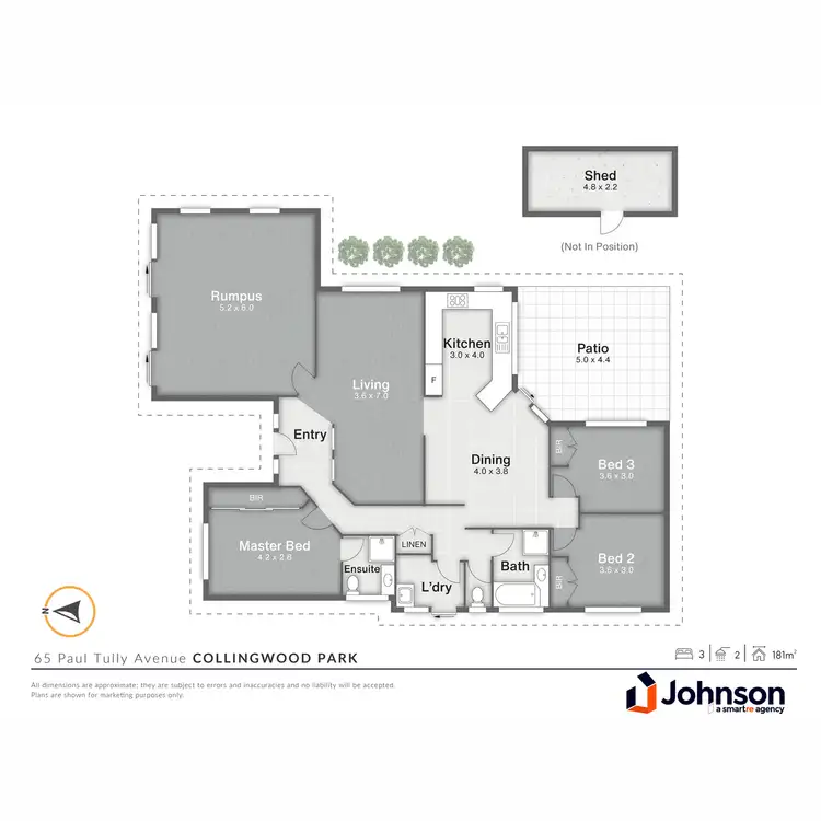 Floorplan of Homely house listing, 65 Paul Tully Avenue, Collingwood Park QLD 4301