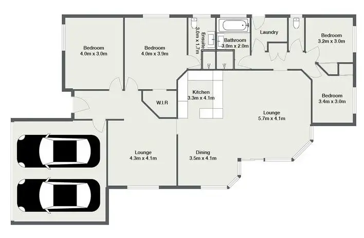 Floorplan of Homely house listing, 76 Coventry Circuit, Carindale QLD 4152