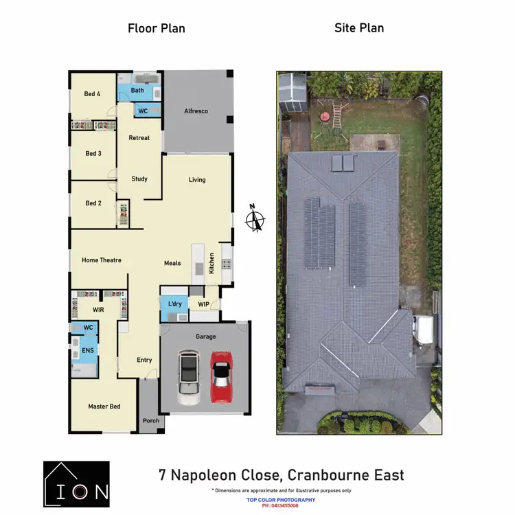 Floorplan of Homely house listing, 7 Napoleon Close, Cranbourne East VIC 3977