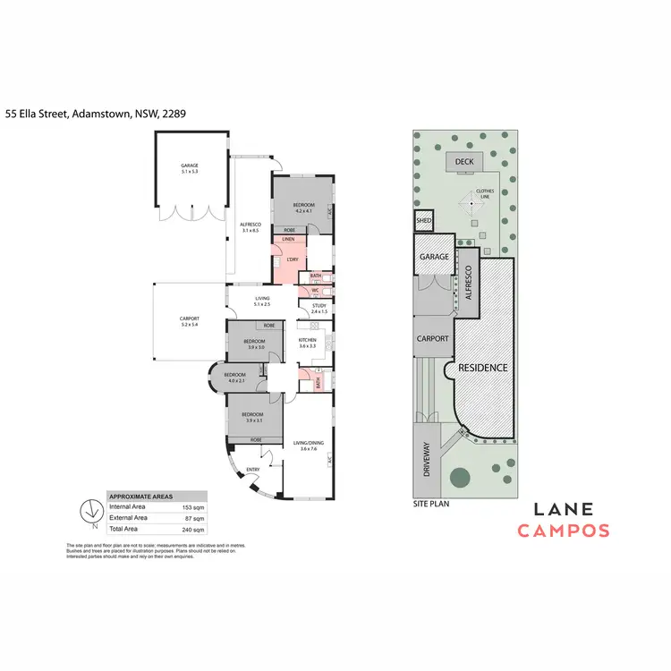 Floorplan of Homely house listing, 55 Ella Street, Adamstown NSW 2289