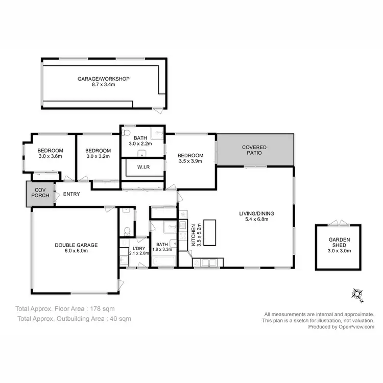 Floorplan of Homely house listing, 22 Sunsail Street, Snug TAS 7054