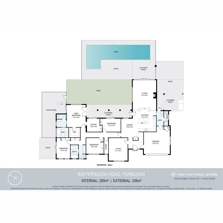 Floorplan of Homely house listing, 630 Fernleigh Road, Fernleigh NSW 2479
