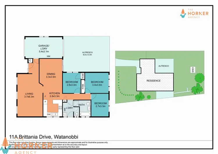 Floorplan of Homely house listing, 11A Brittania Drive, Watanobbi NSW 2259