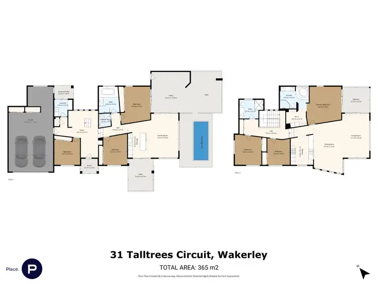 Floorplan of Homely house listing, 31 Talltrees Circuit, Wakerley QLD 4154