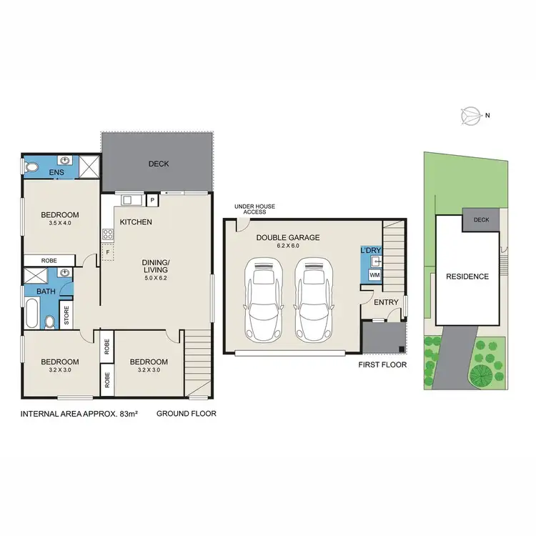 Floorplan of Homely house listing, 17a Convent Close, Cessnock NSW 2325