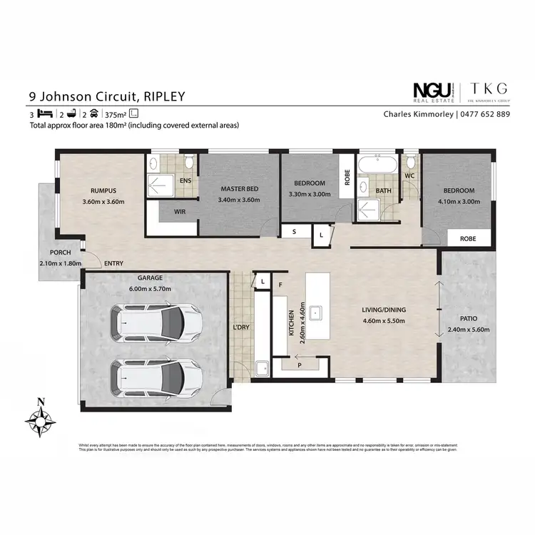 Floorplan of Homely house listing, 9 Johnson Circuit, Ripley QLD 4306