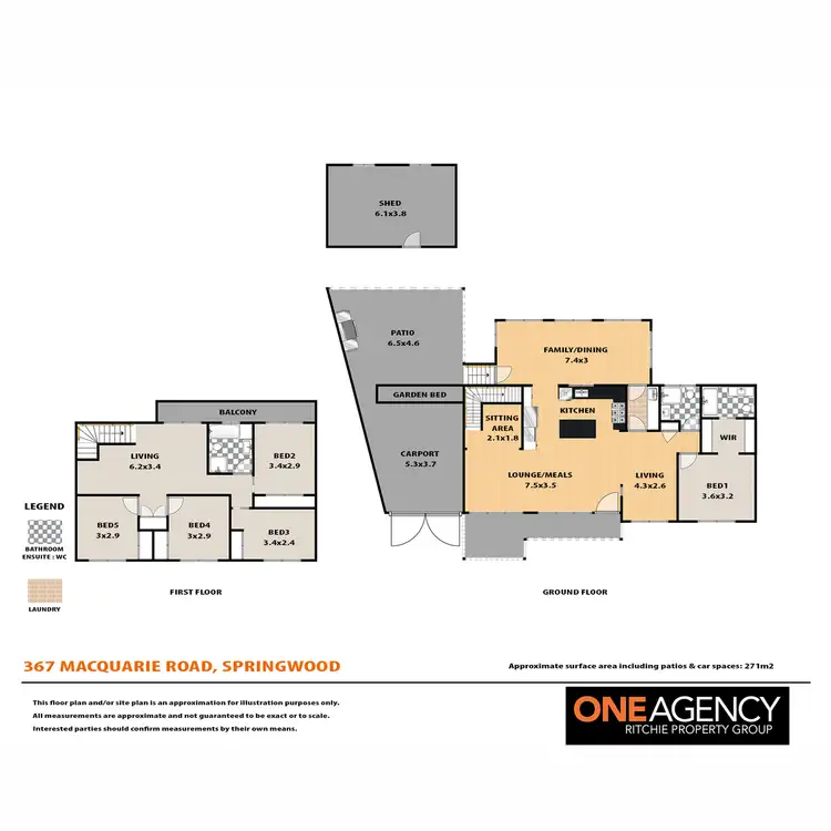 Floorplan of Homely house listing, 367 Macquarie Road, Springwood NSW 2777