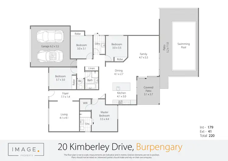 Floorplan of Homely house listing, 20 Kimberley Drive, Burpengary QLD 4505