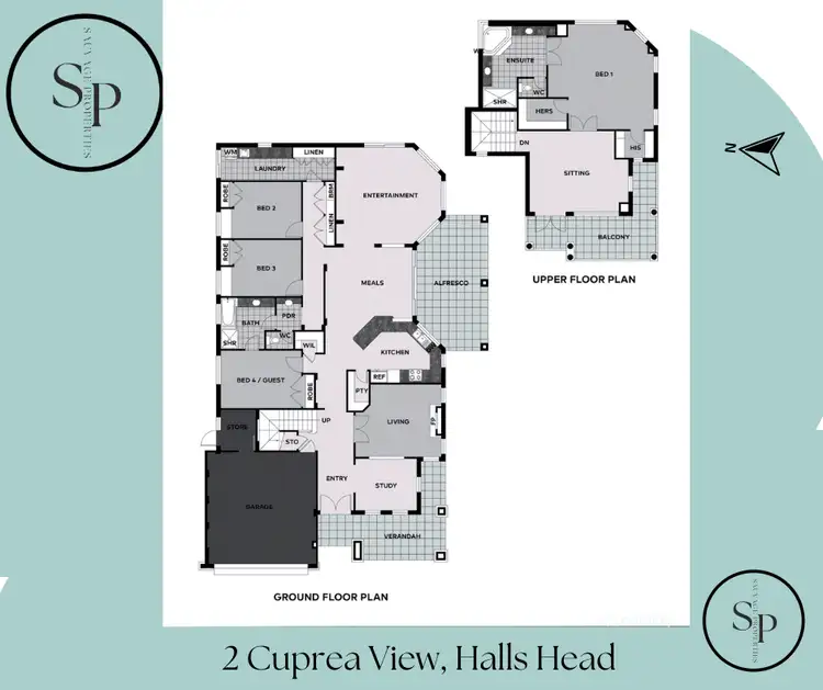Floorplan of Homely house listing, 2 Cuprea View, Halls Head WA 6210