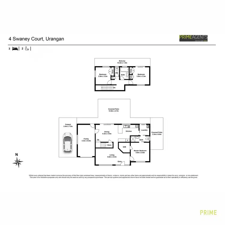 Floorplan of Homely house listing, 4 Swaney Court, Urangan QLD 4655