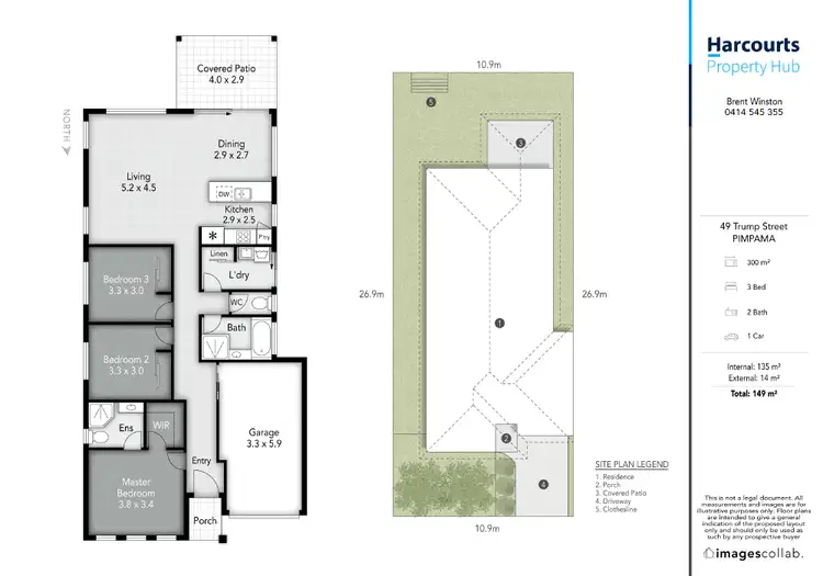 Floorplan of Homely house listing, 49 Trump Street, Pimpama QLD 4209