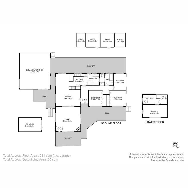 Floorplan of Homely house listing, 9 Oxleys Road, Kettering TAS 7155