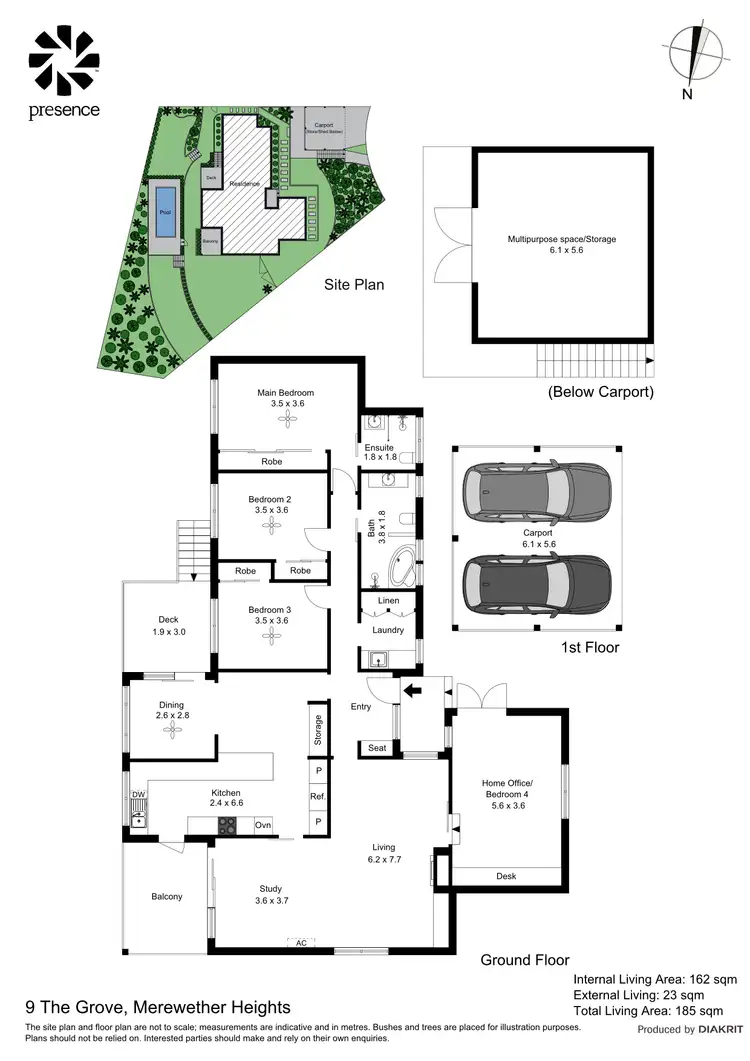 Floorplan of Homely house listing, 9 The Grove, Merewether Heights NSW 2291