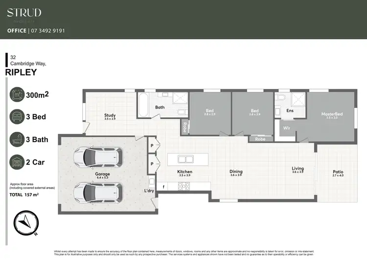 Floorplan of Homely house listing, 32 Cambridge Way, Ripley QLD 4306
