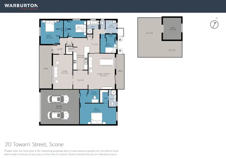 Floorplan of Homely house listing, 20 Towarri Street, Scone NSW 2337