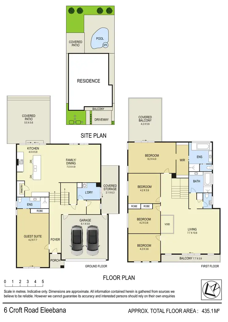 Floorplan of Homely house listing, 6 Croft Road, Eleebana NSW 2282