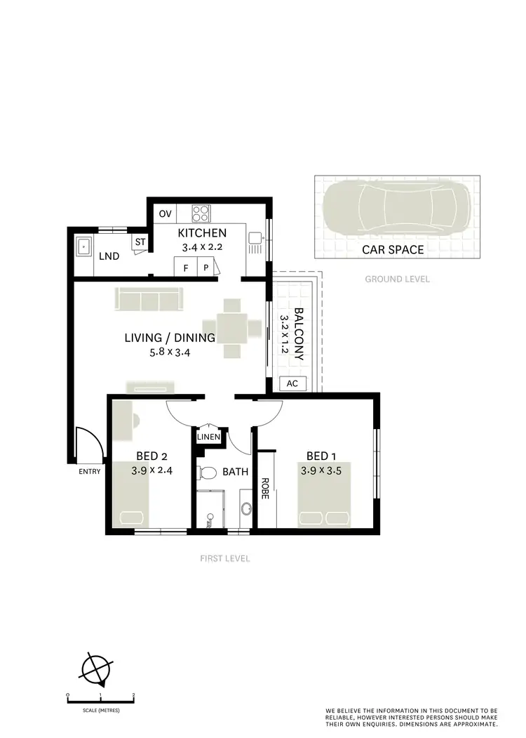 Floorplan of Homely apartment listing, 15/75-77 Cavendish Street, Stanmore NSW 2048