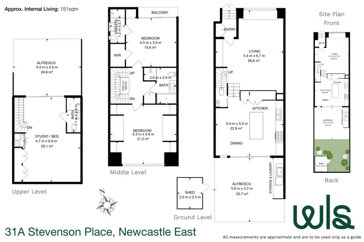 Floorplan of Homely house listing, 31A Stevenson Place, Newcastle East NSW 2300