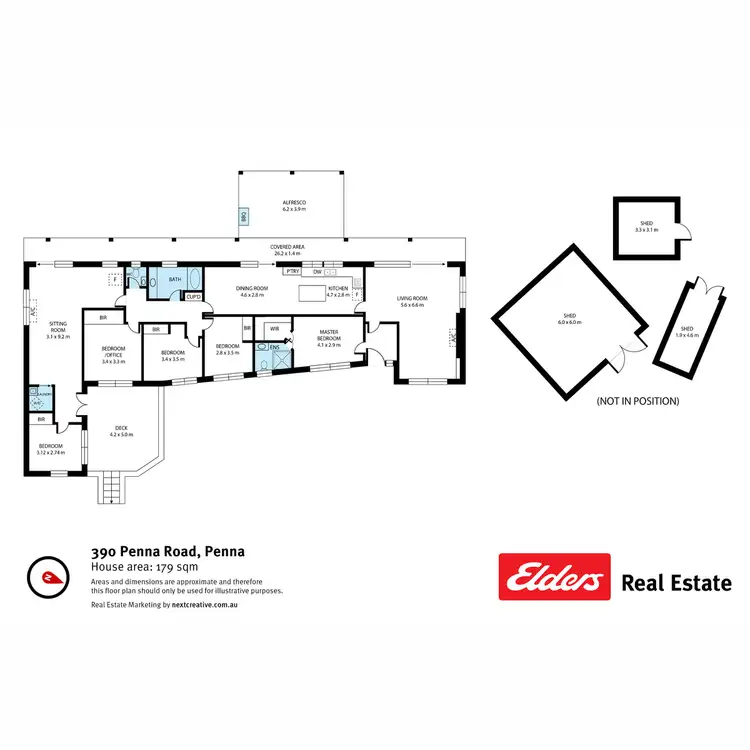 Floorplan of Homely house listing, 390 Penna Road, Penna TAS 7171